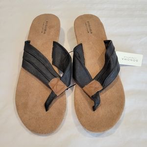 Sonoma Sandals, Black and Tan, Size XL (11)
